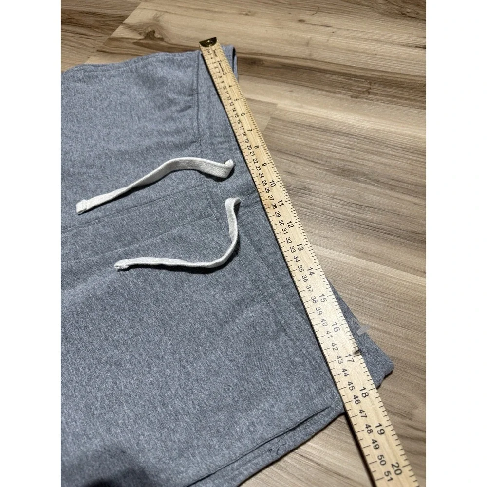 Tailor Vintage Men's Gray Lounge Shorts XL Drawstring Pockets